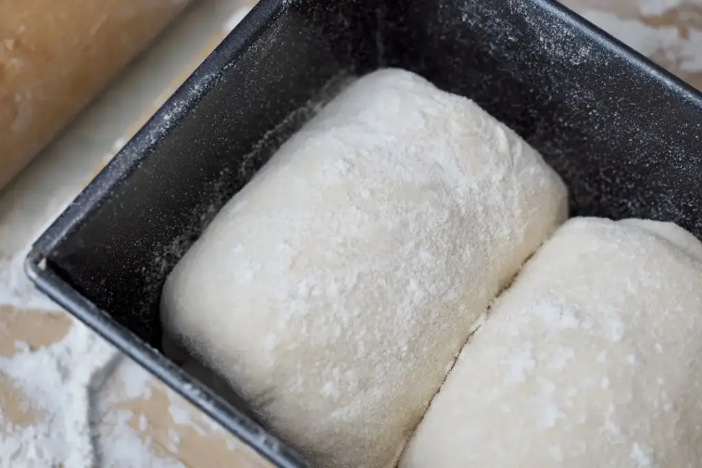 食パンの発酵の様子