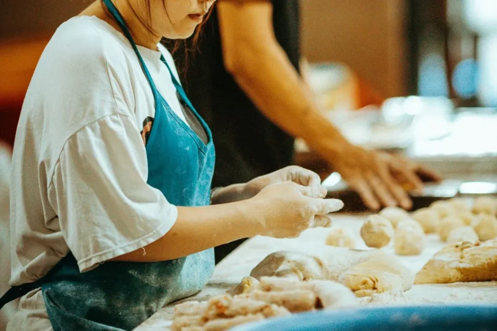 パン職人の見習い