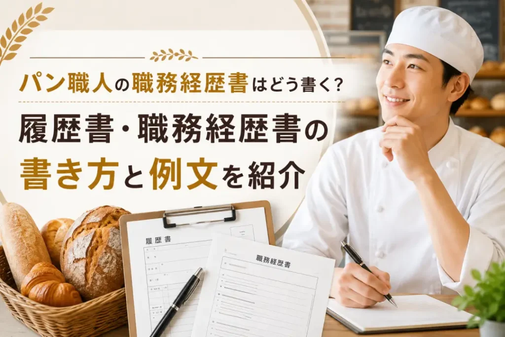 パン職人の履歴書・職務経歴書